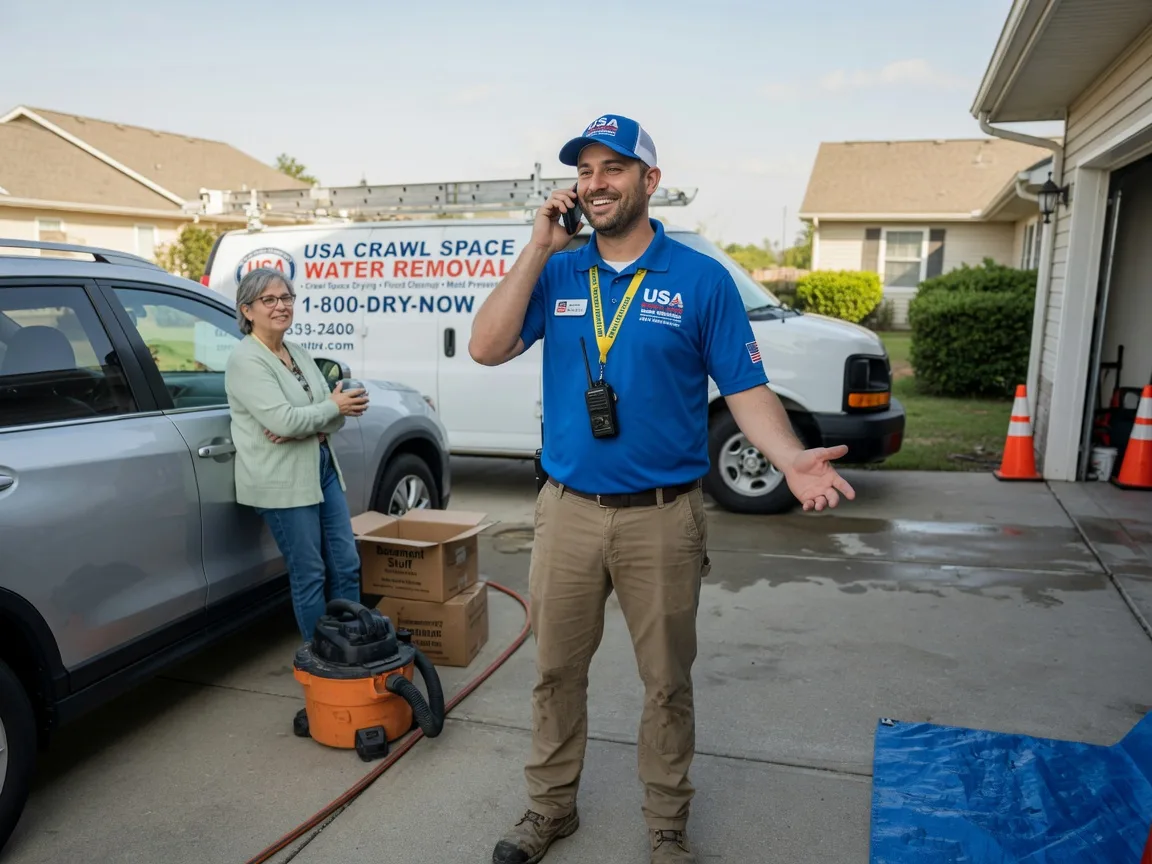 Crawl Space Water Removal Wetumka, OK FAQs